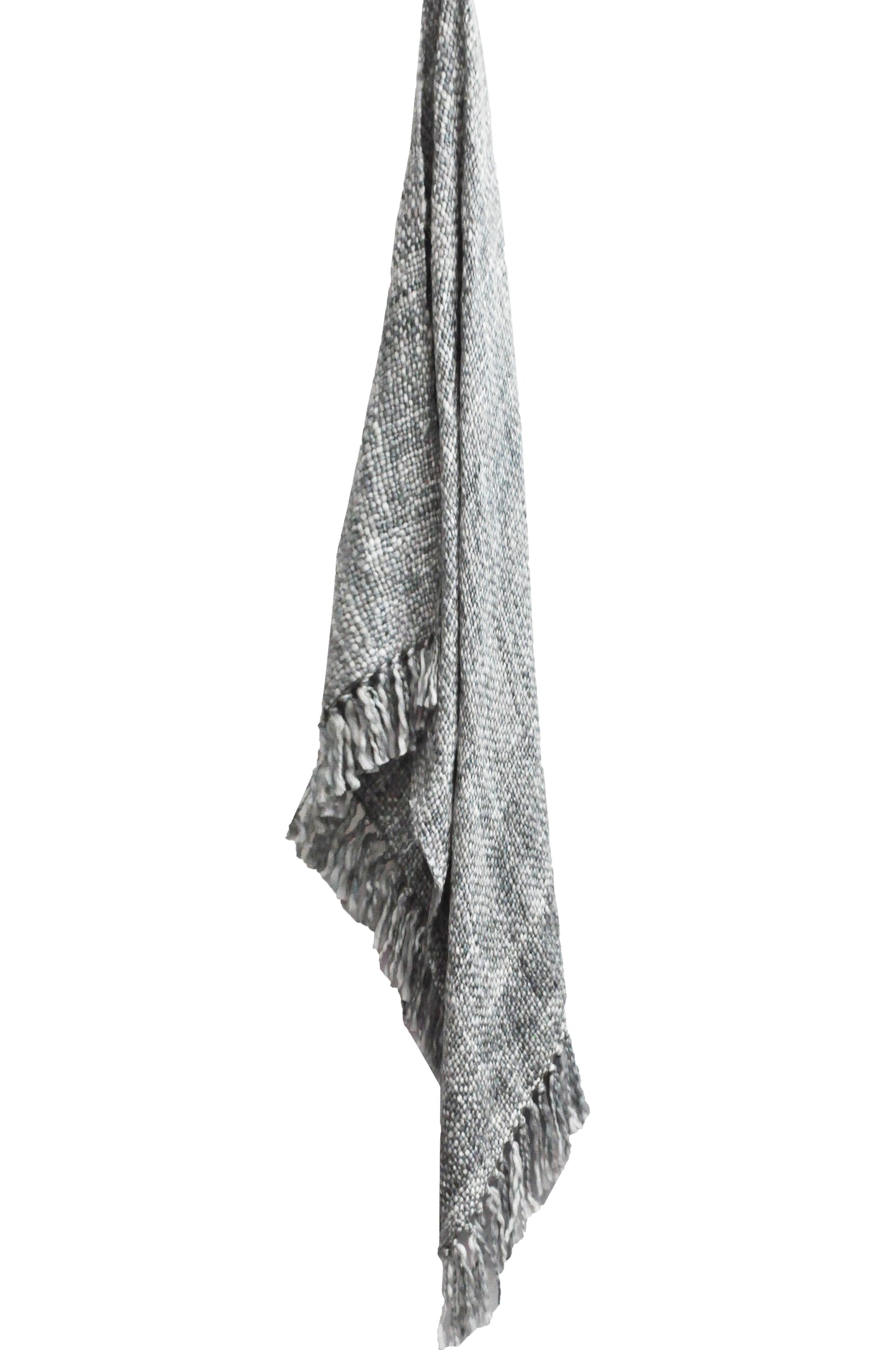 Rans Oslo Summer\Winter acrylic weaved Woven Throws 127x152cm | Grey Goose