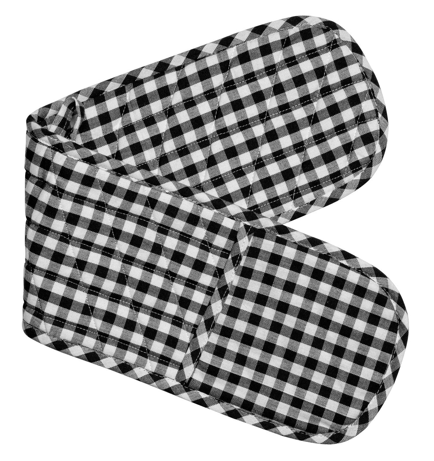 Rans Gingham Double Mitts 100% Cotton